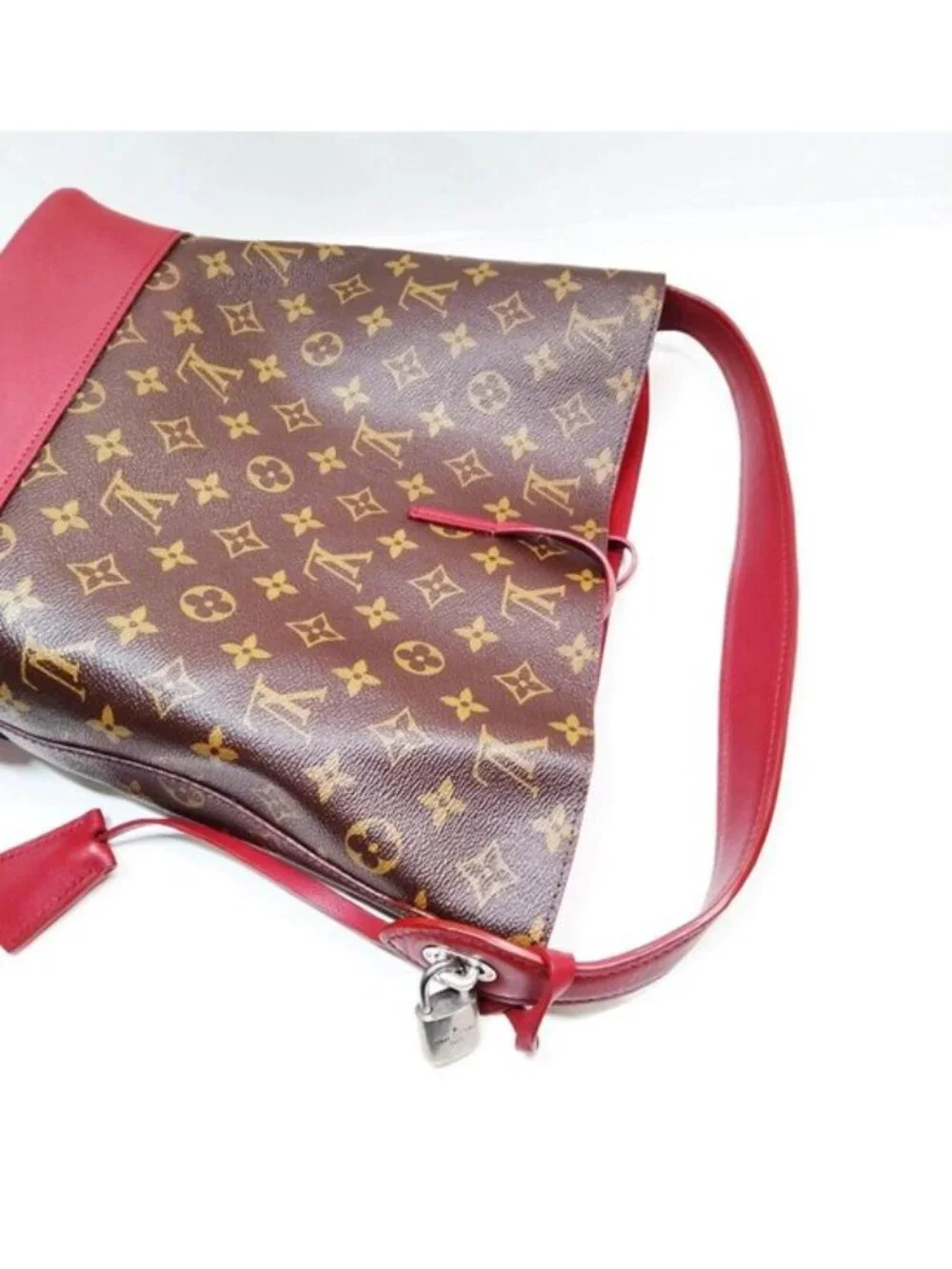 Authentic Louis Vuitton Idole NN14PM Monogram Bucket Tote Bag Leather w/ Pouch